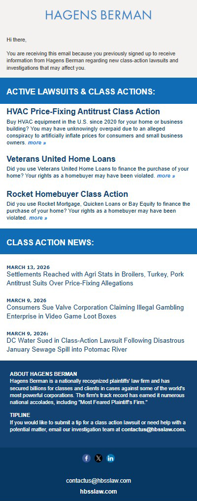 Newsletter: HB Insider