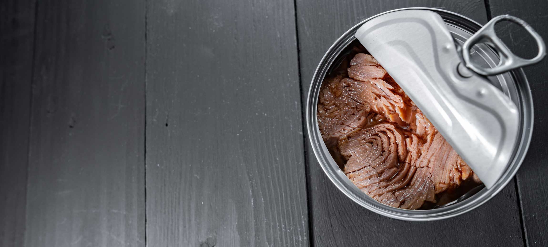 a ring pull can of fish