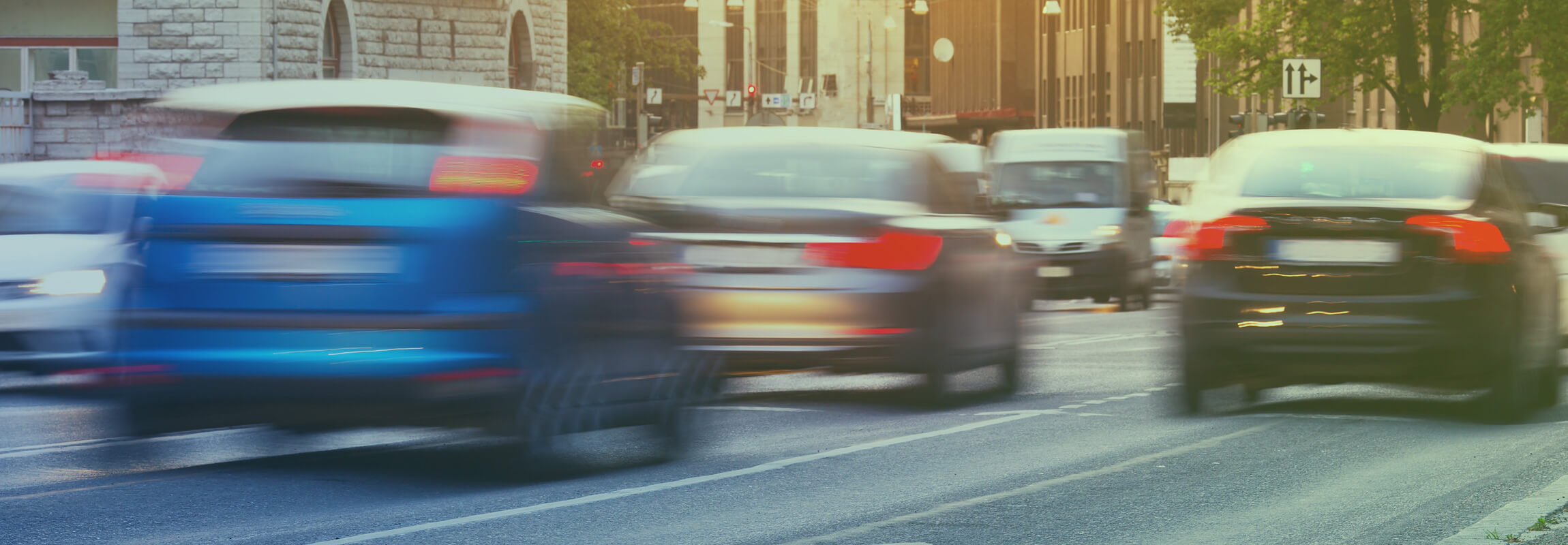 Cars Moving