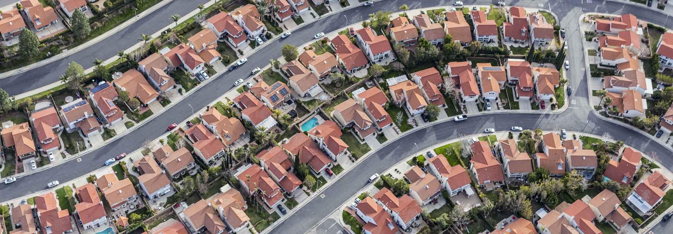 View of Suburban Street